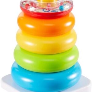 Fisher Price Baby Stacking Toy 5 colorful rings 6+months
